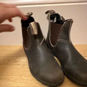 Blundstone Brown Leather Ankle Boots